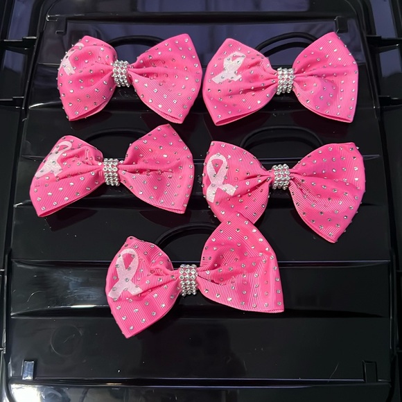 5 rhinestone bows - Picture 1 of 5